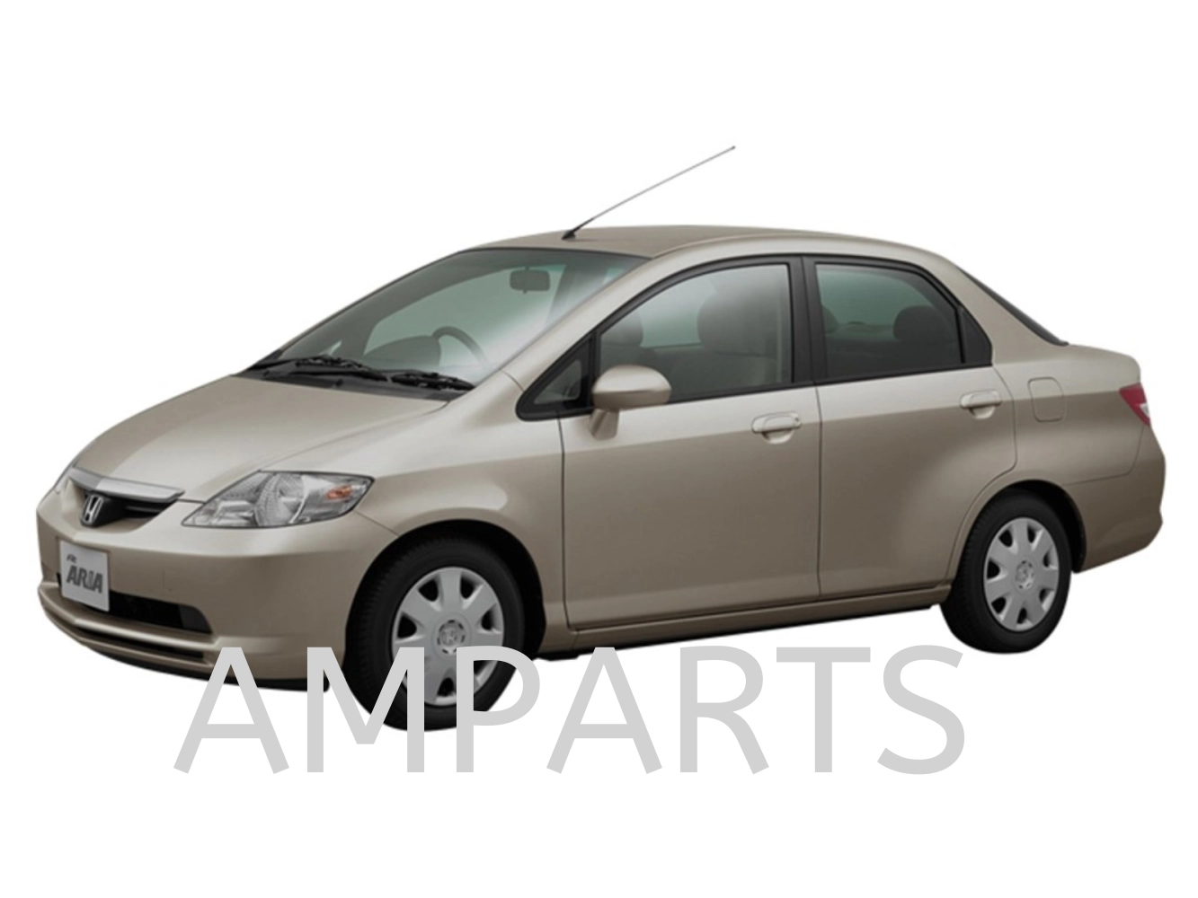 Honda City 2003 Rear Door Glass Inner Molding